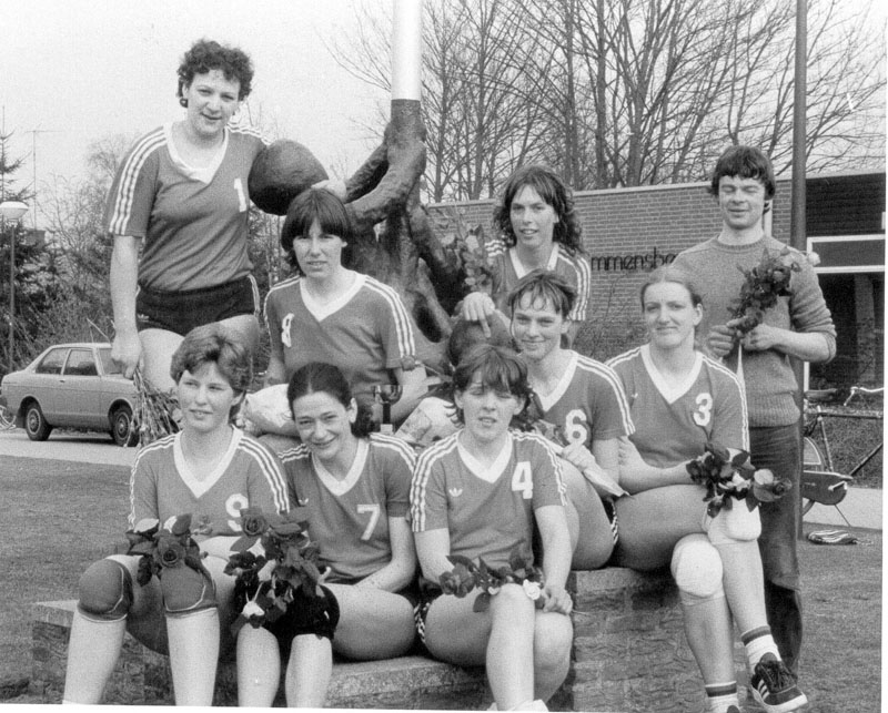 Dames 1 activia kampioen 1982